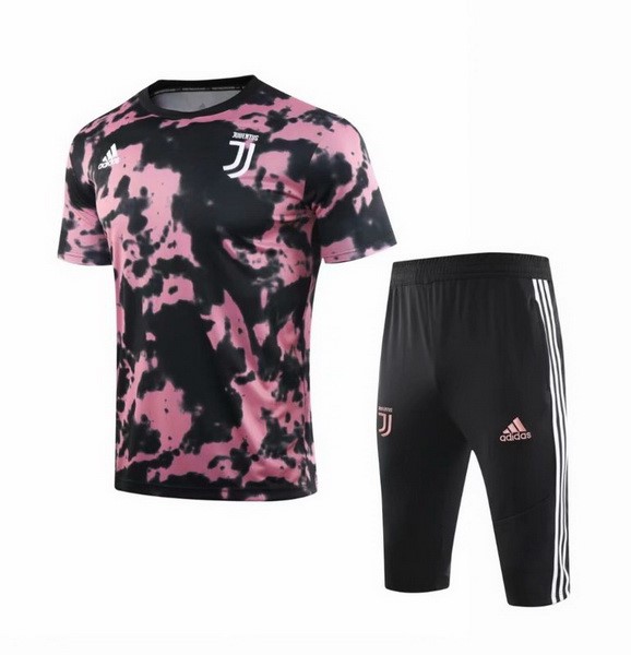 Entrenamiento Juventus Conjunto Completo 2019-20 Negro Rosa